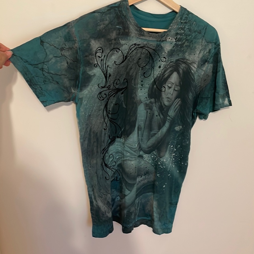 Mens Affliction Graphic Tee Size Large